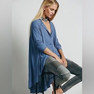 Free People Henley Top